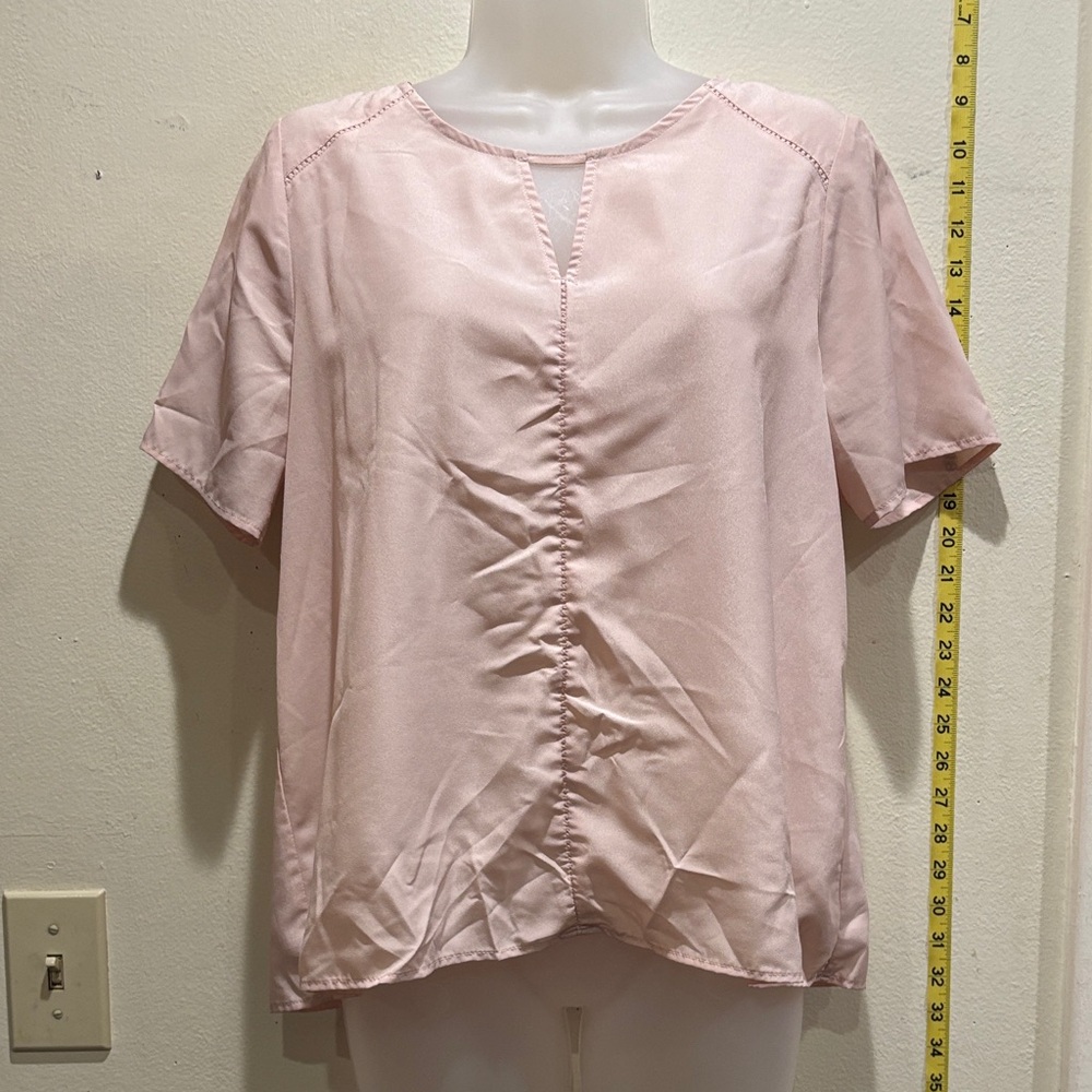 Charming Charlie Light Pink Blouse